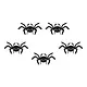 Halloween Hangdecoratie Spinnen (5st)