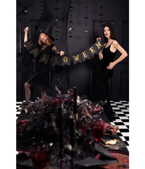 Halloween Slinger Vleermuizen 1,5m