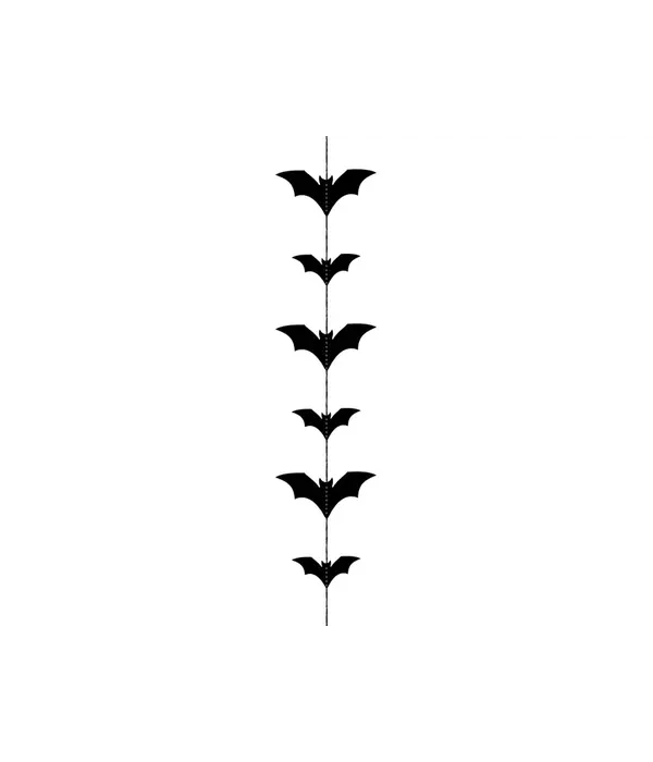 Halloween Slinger Vleermuizen 1,5m