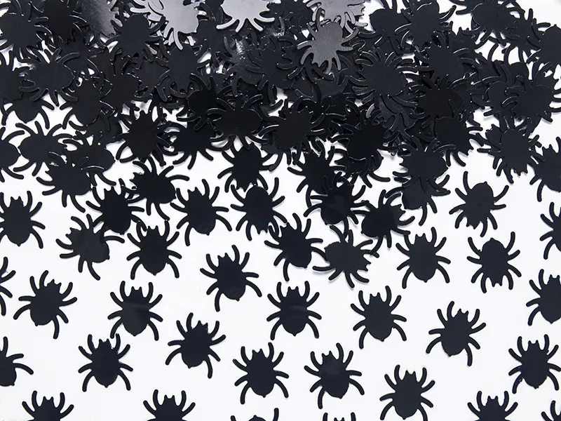 Halloween Confetti Spinnen 1,2cm (15gr)