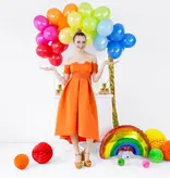 Honeycomb Bal oranje - 20cm