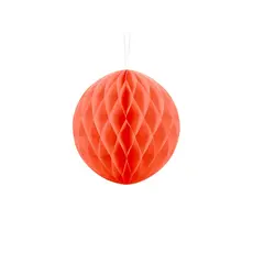 Honeycomb Bal oranje - 20cm