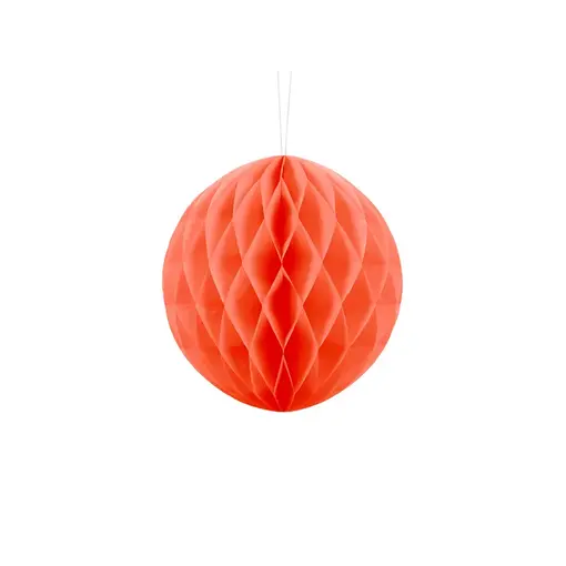 Honeycomb Bal oranje - 20cm
