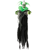 Hangende Halloween Clown Skelet 60cm