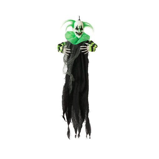 Hangende Halloween Clown Skelet 60cm