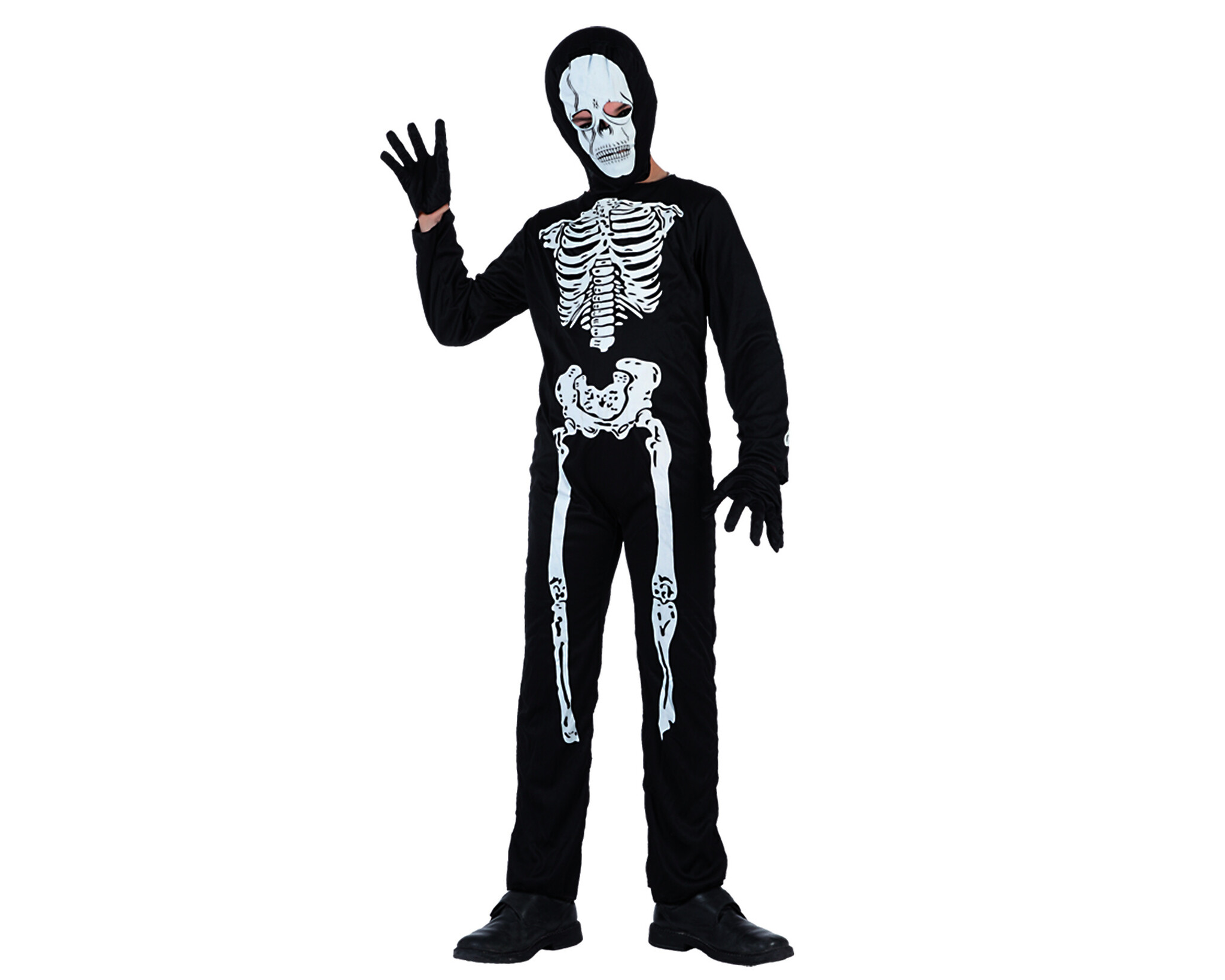 Skeleton Kostuum Budget Kind afbeelding