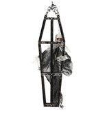 Halloween Skelet in Kooi 40cm