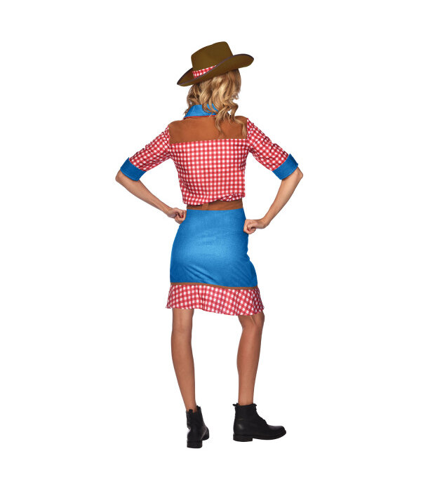 Cowgirl Kostuum Delilah met Hoed