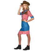 Cowgirl Kostuum Delilah met Hoed