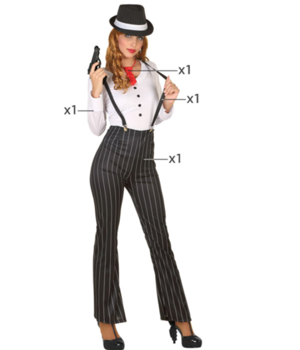 Gangster Outfit Dames Barker