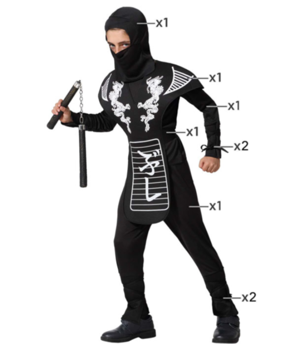 Kostuum Ninja Kind Ravi