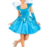 Blauw Feeën Kostuum Vlinder