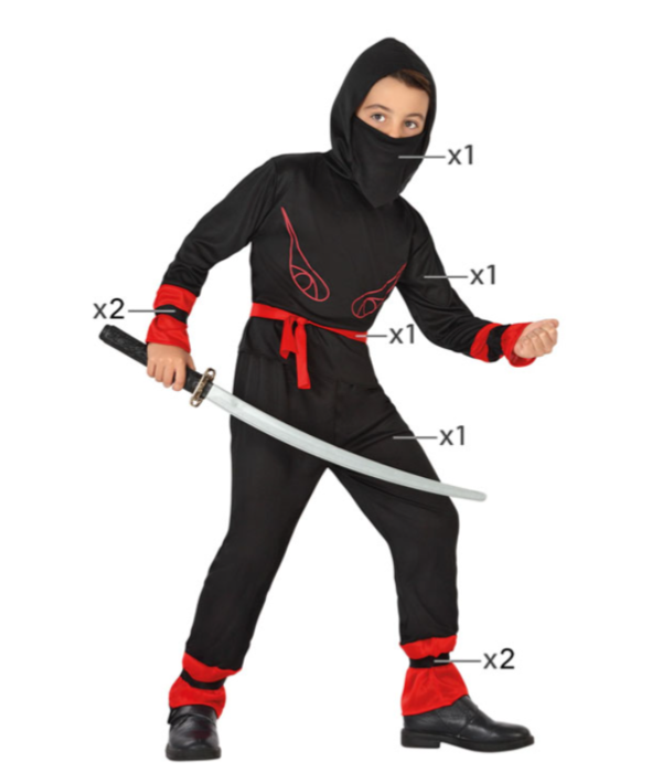 Ninja verkleedkleren Kind Bladefire