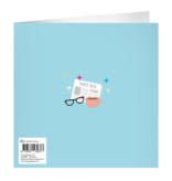 XL Wenskaart Geniet van je Pensioen Cartoon