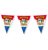 Vlaggenlijn Welkom Thuis Cartoon Holland (10m)
