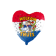 Folieballon Welkom Thuis Hart Cartoon Holland (60cm)