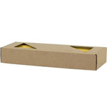 Dinerkaarsen Goud Metallic 24cm (10st)