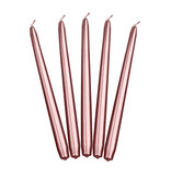 Dinerkaarsen Roségoud Metallic 24cm (10st)