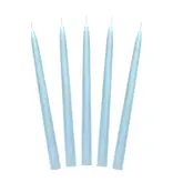 Dinerkaarsen Hemelsblauw Mat 24cm (10st)
