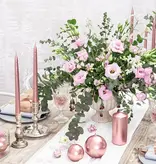 Dinerkaarsen Roségoud Metallic 24cm (10st)