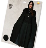 Zwarte Cape Halloween Budget met Capuchon