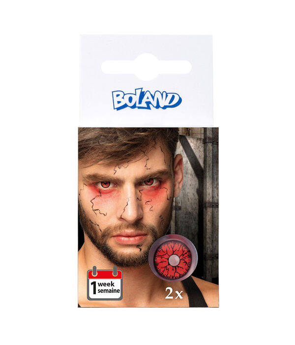 Weeklenzen Explosie Nucleair Rood