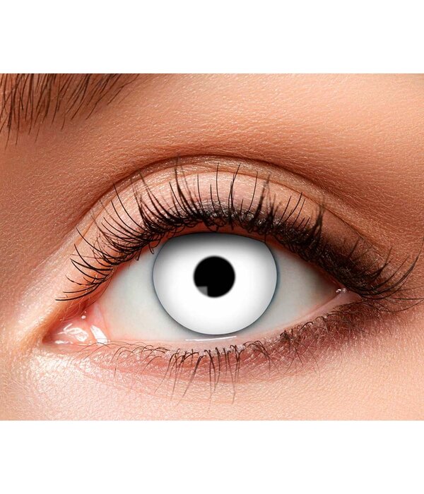 Duo 3-Maandslenzen Creepy Clown Rood en Wit