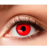 Duo 3-Maandslenzen Creepy Clown Rood en Wit