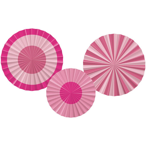 Deco Waaier Set Perfect Pink (3st)