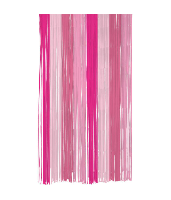 Feestgordijn Perfect Pink (2x1m)