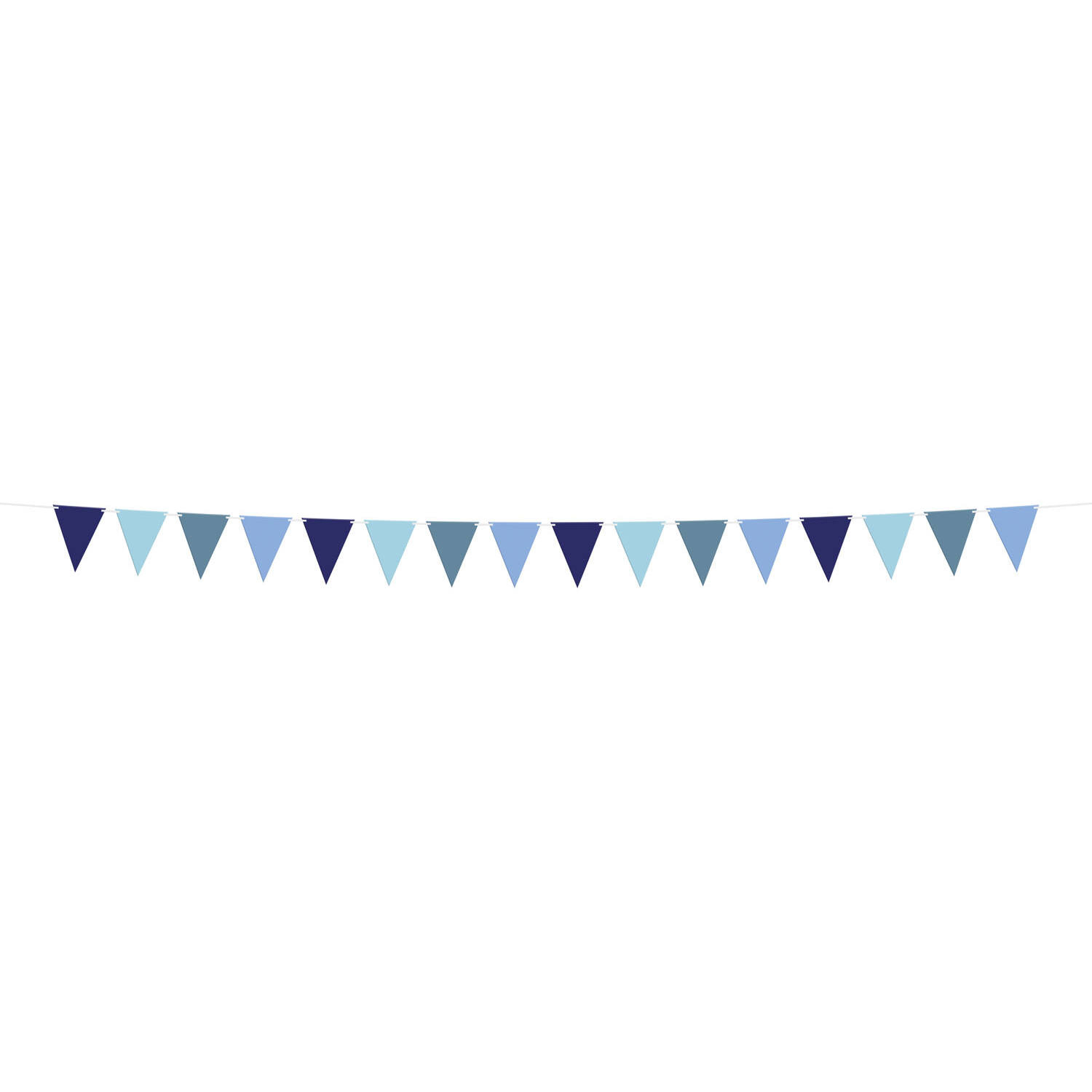Vlaggenlijn Bold Blue (6m)