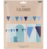 Vlaggenlijn Bold Blue (6m)