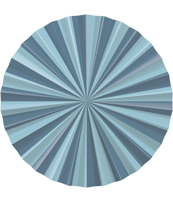 Deco Waaier Set Bold Blue (3st)