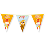 Vlaggenlijn Welkom Sint & Piet Cartoon Vigo (10m)