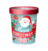 Snoep Bucket Merry Christmas Cartoon