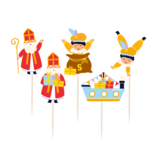 Cocktail Prikkers Sinterklaas Cartoon Vigo (16st)