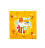 Servetten Sint & Piet Cartoon Vigo (16st)