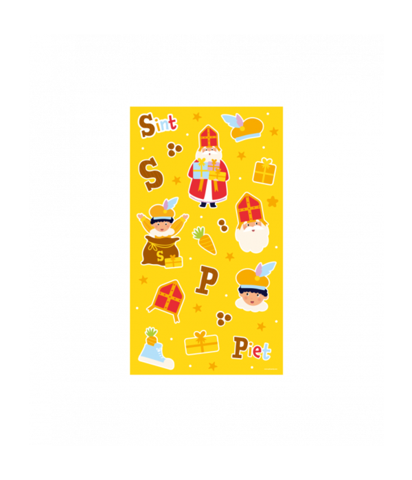 Stickers Sint & Piet Cartoon Vigo