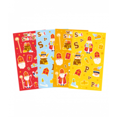 Stickers Sint & Piet Cartoon Vigo