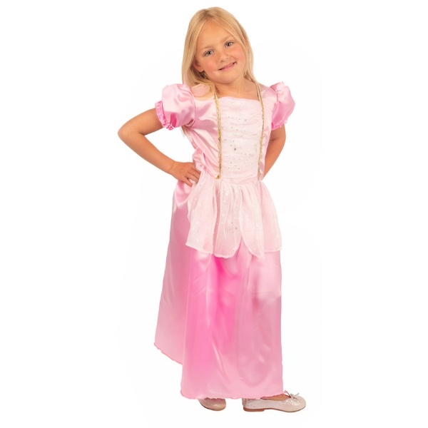Prinsesjurk Roze Kind afbeelding