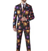 Feestkostuum Vuurwerk Man Suitmeister
