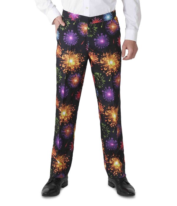 Feestkostuum Vuurwerk Man Suitmeister