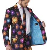 Feestkostuum Vuurwerk Man Suitmeister