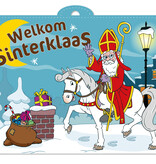 Sinterklaas Deurbord Cartoon 30x40cm