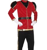 Hoofdpiet Kostuum Rood/Zwart