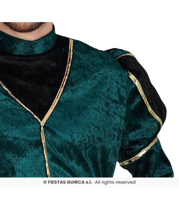 Hoofdpiet Kostuum Groen/Zwart