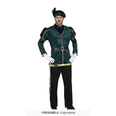 Hoofdpiet Kostuum Groen/Zwart