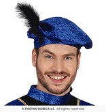 Hoofdpiet Kostuum Blauw/Zwart