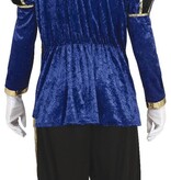 Hoofdpiet Kostuum Blauw/Zwart