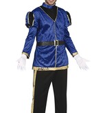 Hoofdpiet Kostuum Blauw/Zwart